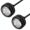 2 PCS 22.5mm 1.5W 150LM Blue Light 3 LED SMD 5630 Spotlight Eagle Eye Light Daytime Running Light for Vehicles
