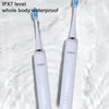 VGR V-805 IPX7 USB Magnetic Suspension Sonic Shock Toothbrush with Memory Function(Pink)