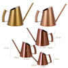 Household Gardening Stainless Steel Long Spout Watering Pot, Size: 900ML(Gold)