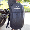 SOMAN Cycling Backpack Waterproof Motorcycle Helmet Bag(Black)