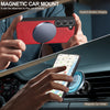 For Samsung Galaxy S25+ 5G LC.IMEEKE L5 Series Detachable RFID Card Bag Magsafe Phone Case(Red)