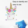 10sheets Cartoon Wall Sticker Switch Socket Beautification Decorative Sticker(KG152)