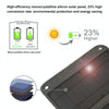 HAWEEL 28W Foldable Solar Panel Charger with 5V 3A Max Dual USB Ports