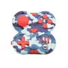 Decompression Handle Fidget Cube Dice Decompression Finger Sports Toy(Four-page Handle - Amouflage Blue)