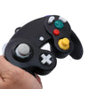 2 PCS Single Point Vibrating Controller Wired Game Controller For Nintendo NGC / Wii, Product color: Silver