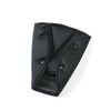 Car Seat Safety Belt Cover Sturdy Adjustable Triangle Safety Seat Belt Pad Clips Child Protection(Black)