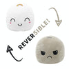15cm Flipped Doll Double-Sided Expression Flipped Animal Cartoon Doll Plush Toy(Rainbow Cloud)