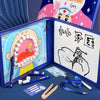 Children Educational Role Playing Simulation Wooden Dentist Suit(Little Dentist)