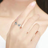 S925 Sterling Silver Ring Give Me A Hug Palm-shaped Ladies Ring
