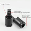 Windurate Universal Joint Connector Electric Wrench Sleeve Joint Electrical Steering Head, Specification : 1/2 inch