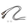 1 Pair DC12V 0.4W 3LEDs SMD-5630 Car / Motorcycle License Plate Light, Cable Length: 27cm (Ice Blue Light)