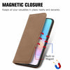 For Huawei nova 8i Retro Skin Feel Magnetic Horizontal Flip Leather Case with Holder & Card Slots & Wallet & Photo Frame(Brown)