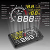 5.5" OBD2 HUD Head-Up Display Car Speedometer - Black