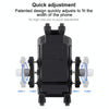 MOTOSLG Crab Motorcycle Phone Clamp Bracket M10 Ballhead Mount(Black)