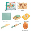 KABI Children Simulation Wooden Pretend Play Toy Kindergarten Parent-Child Interactive Toy, Style: Cookie Maker