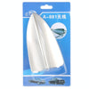 A-881 Shark Fin Car Dome Antenna Decoration(Silver)