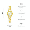 BS Bee Sister FA1679  Ladies Diamond Chain Watch Cute Small Round Watch With Calendar(Rose Gold)