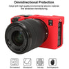 For Sony ILCE-7CM2 / A7C II / A7CR Litchi Texture Soft Silicone Protective Case(Red)