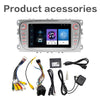 For Ford Focus 7 Inch HD Android Navigation Bluetooth RDS Radio, Size: 1+32G(Black)