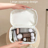 Compact Handy Cosmetic Storage Bag Lightweight Toiletry Pack, Style: Flowers Handheld Model