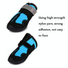 HCPET Dog Rain Boots, Blue, Size 7 (8cm), Non-Slip & Waterproof