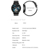 LEMFO HK89 1.43 inch BT5.0 IP67 Sport Smart Watch, Support Bluetooth Call / Message Notification / Heart Rate / Blood Pressure Health Monitor(Gold)