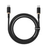 Baseus Dura Series USB-C / Type-C to USB-C / Type-C 100W Fast Charging Cable, Length:1m(Gold Black)