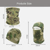 Autumn And Winter Camouflage Outdoor Mountaineering Coldproof Padded Hat Windproof Riding Warm Hat, Color: CP Small Hat(Average Code)