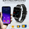 Watch Air 1.75 inch IPS Screen Smart Watch, Support Video Chat/SIM Card Calling, Memory:4GB+64GB(Black)