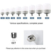 5W LED Light Bulb E27 Screw Energy Saving Lamp Triple Defense Bulb Home Factory Lighting(Economy)