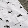 Spring and Autumn Girls Cartoon Mouse Pattern Long Sleeve Dress, Kid Size:110cm(Grey)