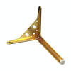 LH-XY-0010 Sofa Cabinet Metal Leg Furniture Leg, Height: 19cm(Bright Color)