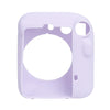 For FUJIFILM instax mini 12 Soft Silicone Camera Protective Case(Purple)