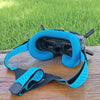 For DJI FPV Goggles V1  V2 Foam Padding Eye Mask Headband Accessories,Spec: Black Eye Pad