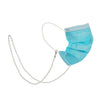 Drop Style Faceted Crystal Mask Lanyard Necklace Chain Glasses Chain(White)