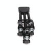 Fotopro DW60 Aluminium Alloy Camera Big Foot Wheel Tripod Pulley Base (Black)