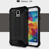 For Galaxy S5 / G900 Tough Armor TPU + PC Combination Case(Black)