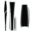 For PS5 Slim Console Middle Sticker Scratch Resistant Digital Optical Drive Version Universal Sticker, Color: Carbon Fiber Black
