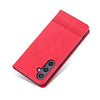 For Samsung Galaxy A36 5G AZNS Magnetic Calf Texture Flip Leather Phone Case(Red)