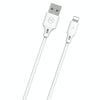 WK WDC-092 2m 2.4A Max Output Full Speed Pro Series USB to 8 Pin Data Sync Charging Cable(White)