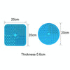 Silicone Lick Mat, Slow Feeder, Grey, Cat & Dog