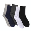 Cotton Slack Socks Mid-Tube Socks Thin Wide-Mouth Socks For Men, Size: Average 37-43(Navy Blue)