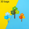 30 Bags Forest Tree Cake Insert Card Flag Insert Baking Decoration Birthday Cake Card Insert Cake Decoration(CP-490)