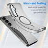 For Samsung Galaxy S24 FE 5G MagSafe Frosted Translucent TPU + PC Full Coverage Phone Case(Black)