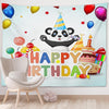Happy Birthday Photo Backdrop Party Decoration Tapestry, Size: 230x150cm(GT56-6)