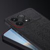 For Xiaomi Redmi K70 Tree Bark Leather Shockproof Phone Case(Blue)