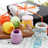 20M Paper Rope Raffia Ribbon Natural Lace Rope Gift Box Wrapping DIY Decoration(Champagne powder)