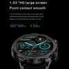 DK67 1.53 inch IP67 BT 5.0 Fitness Sport Smart Watch, Support Bluetooth Call / Sleep / Blood Oxygen / Heart Rate / Blood Pressure Health Monitor(Orange)