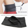 Personal Large-capacity Stretch Tablet Pockets Travel Anti-theft Bag Phone Bag,Size: L(Black)