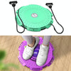 KINGZE Home Waist Twist Board Fitness Equipment Sports Abdomen Revolving Twisting Machine, Specification: Fresh Green + Pull Rope